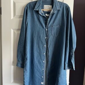 Frank & Eileen Mary Classic Blue Shirt Dress Reasonable offers considered!
